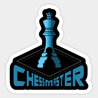 Beat Chess King with Pawn Sticker